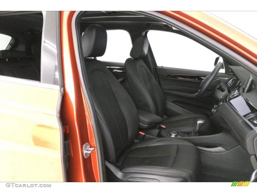2019 X1 xDrive28i - Sunset Orange Metallic / Black photo #6