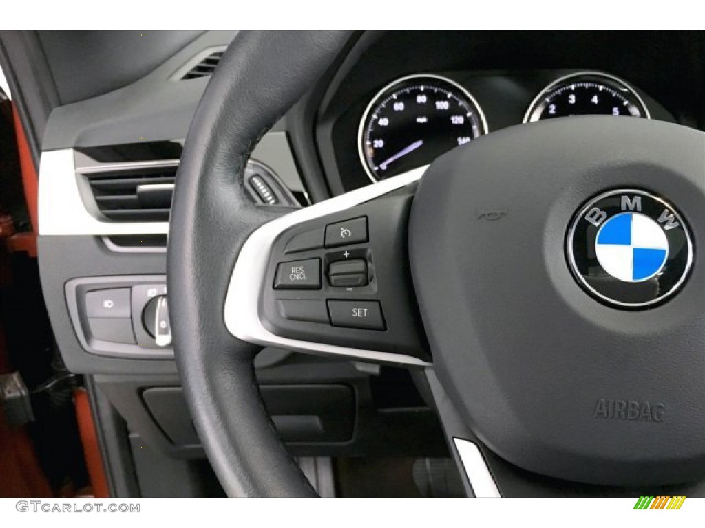 2019 X1 xDrive28i - Sunset Orange Metallic / Black photo #14