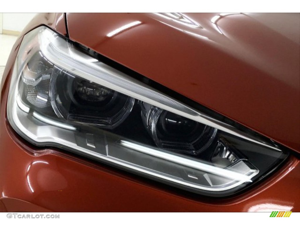 2019 X1 xDrive28i - Sunset Orange Metallic / Black photo #28