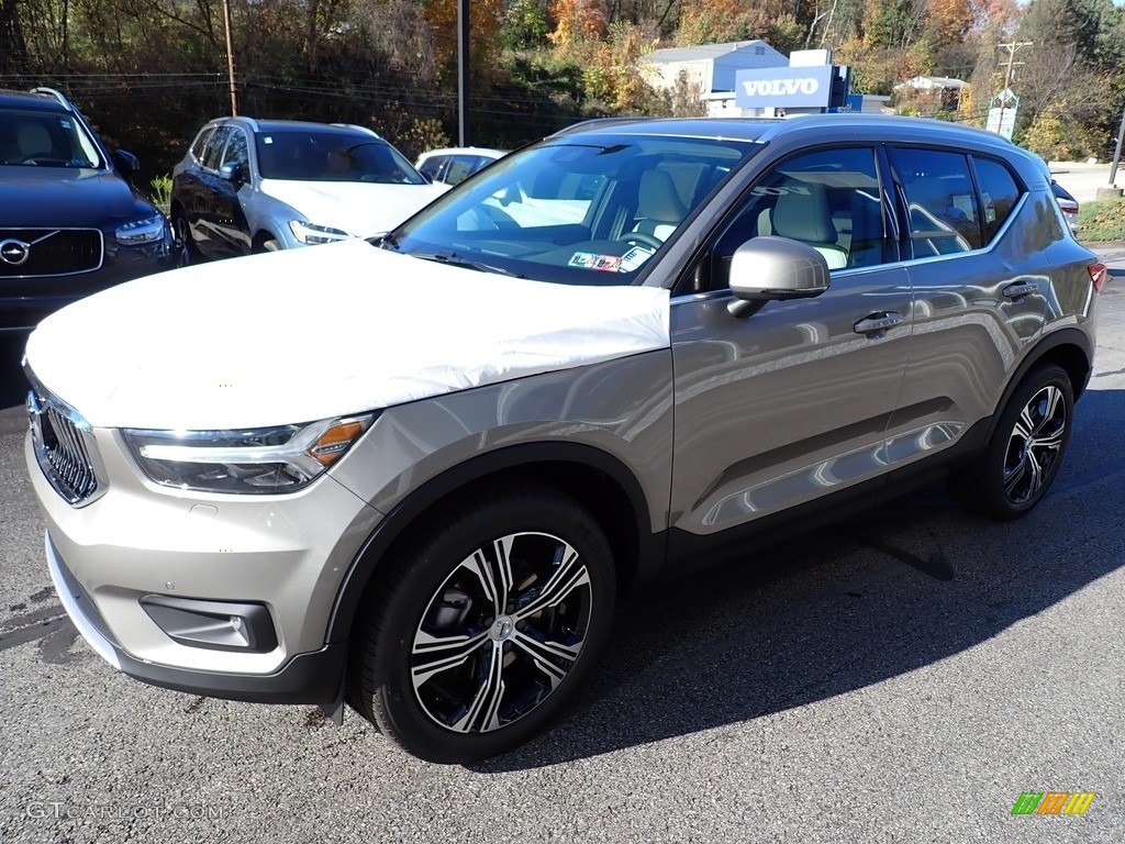 Pebble Grey Metallic 2020 Volvo XC40 T5 Inscription AWD Exterior Photo #135752748