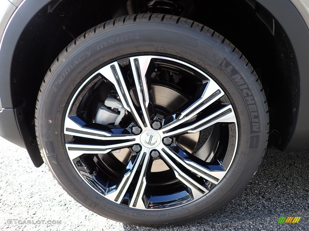 2020 XC40 T5 Inscription AWD - Pebble Grey Metallic / Blond/Charcoal photo #6
