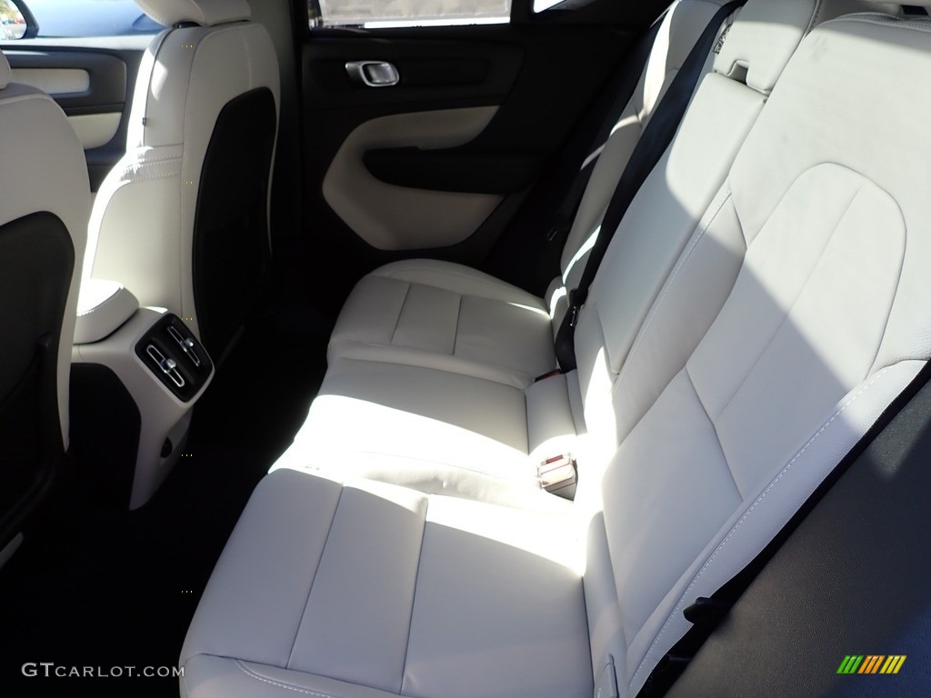 2020 XC40 T5 Inscription AWD - Pebble Grey Metallic / Blond/Charcoal photo #8