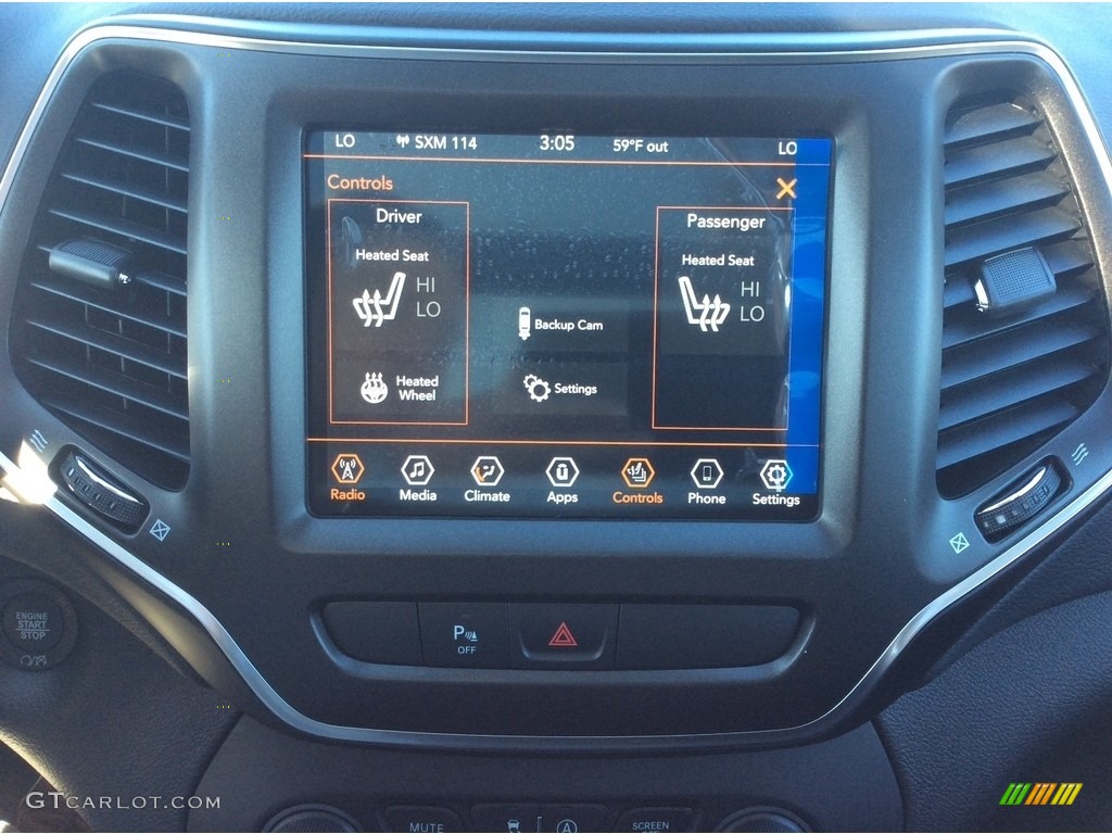 2020 Jeep Cherokee Trailhawk 4x4 Controls Photo #135753798