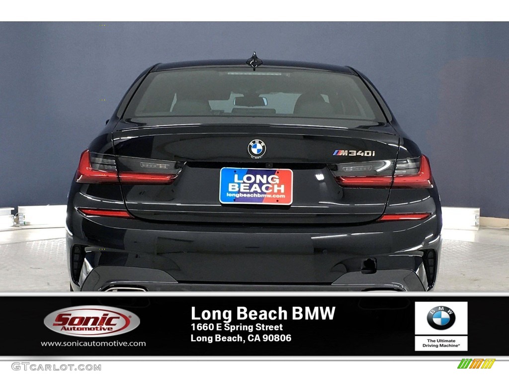 2020 3 Series M340i Sedan - Black Sapphire Metallic / Black photo #3