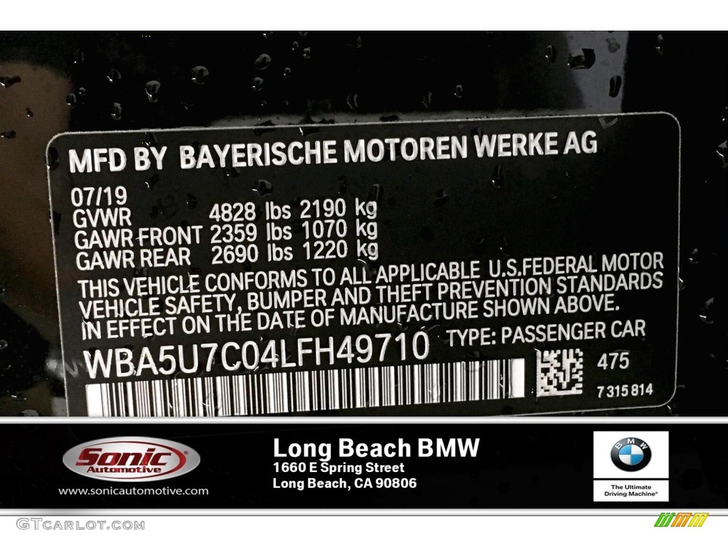 2020 3 Series M340i Sedan - Black Sapphire Metallic / Black photo #11