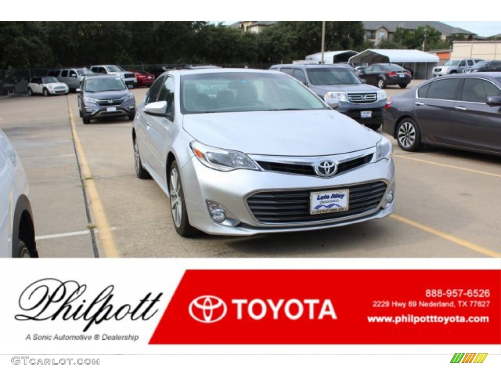 2014 Avalon XLE - Classic Silver Metallic / Light Gray photo #1