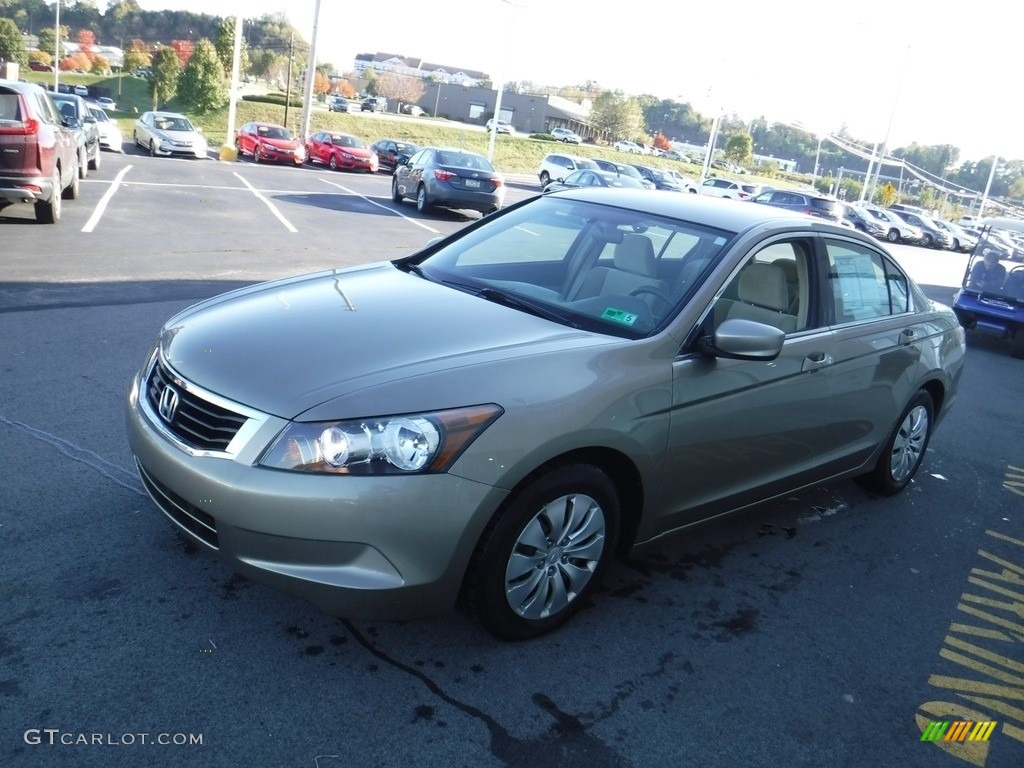 2009 Accord LX Sedan - Bold Beige Metallic / Ivory photo #5