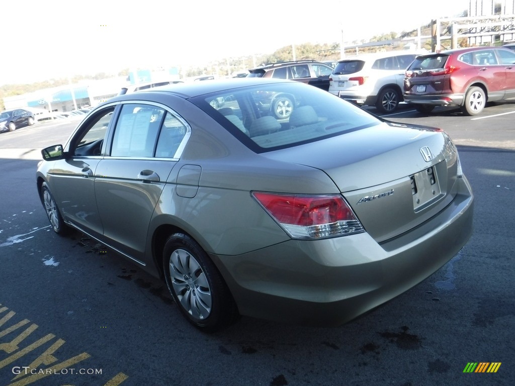 2009 Accord LX Sedan - Bold Beige Metallic / Ivory photo #7