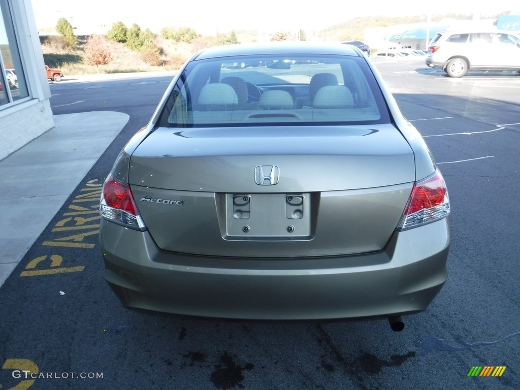 2009 Accord LX Sedan - Bold Beige Metallic / Ivory photo #8