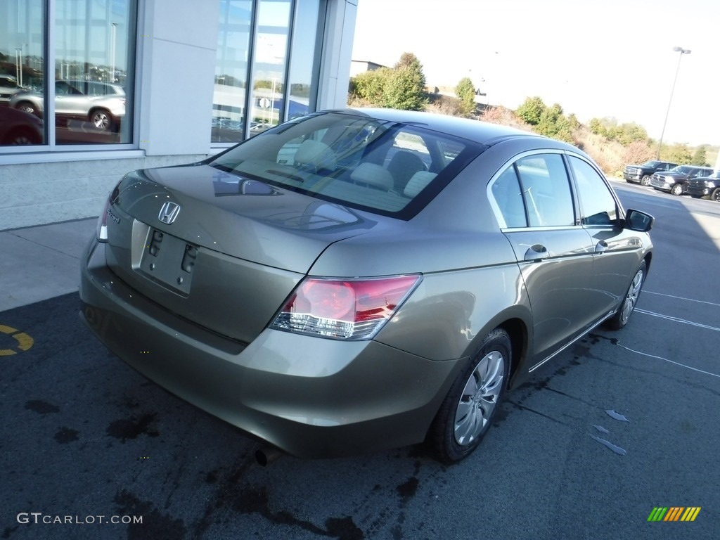 2009 Accord LX Sedan - Bold Beige Metallic / Ivory photo #9