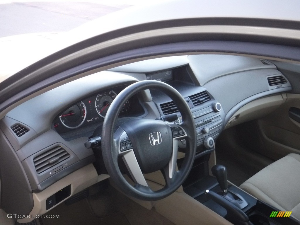 2009 Accord LX Sedan - Bold Beige Metallic / Ivory photo #11