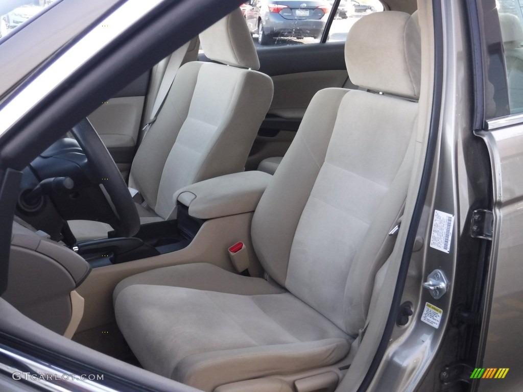 2009 Accord LX Sedan - Bold Beige Metallic / Ivory photo #13