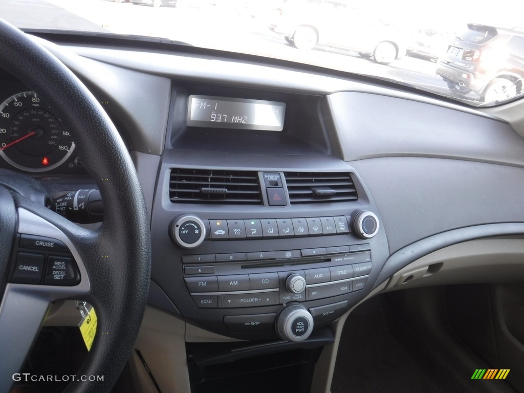 2009 Accord LX Sedan - Bold Beige Metallic / Ivory photo #15