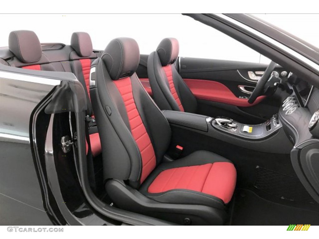 2020 E 450 Cabriolet - Black / Classic Red/Black photo #5