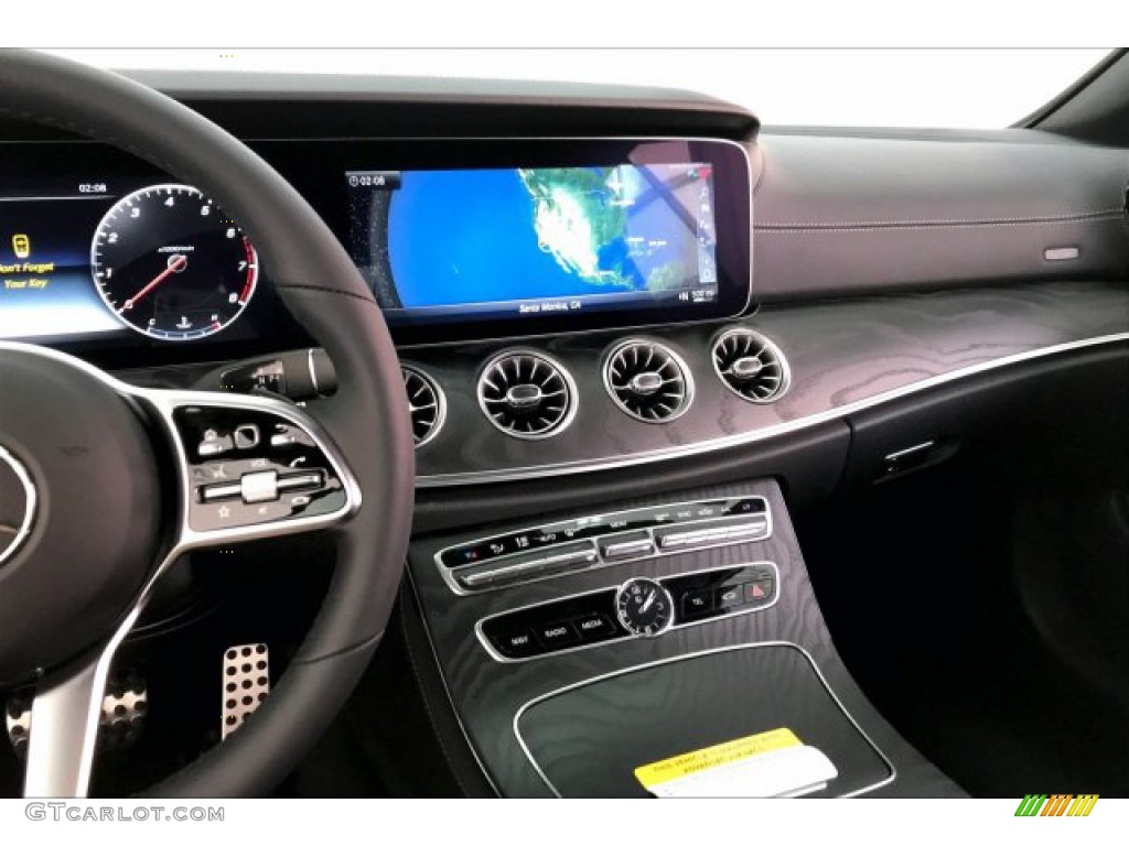 2020 Mercedes-Benz E 450 Cabriolet Classic Red/Black Dashboard Photo #135755685