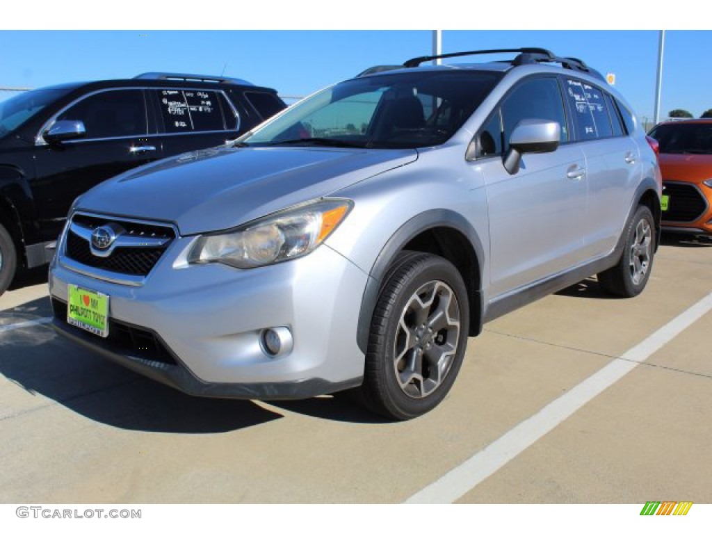 2013 XV Crosstrek 2.0 Premium - Ice Silver Metallic / Black photo #4