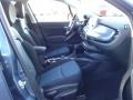 2019 Fiat 500X Black/Blue Interior Front Seat Photo