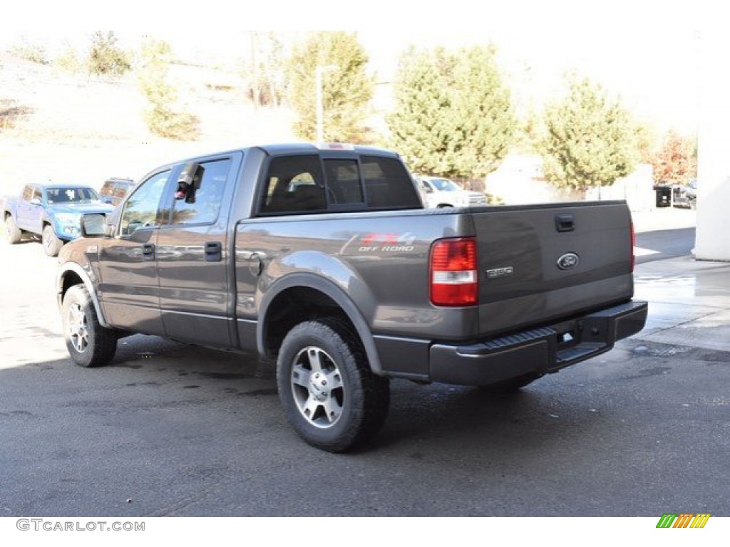 2004 F150 FX4 SuperCrew 4x4 - Dark Shadow Grey Metallic / Heritage Graphite Grey photo #4