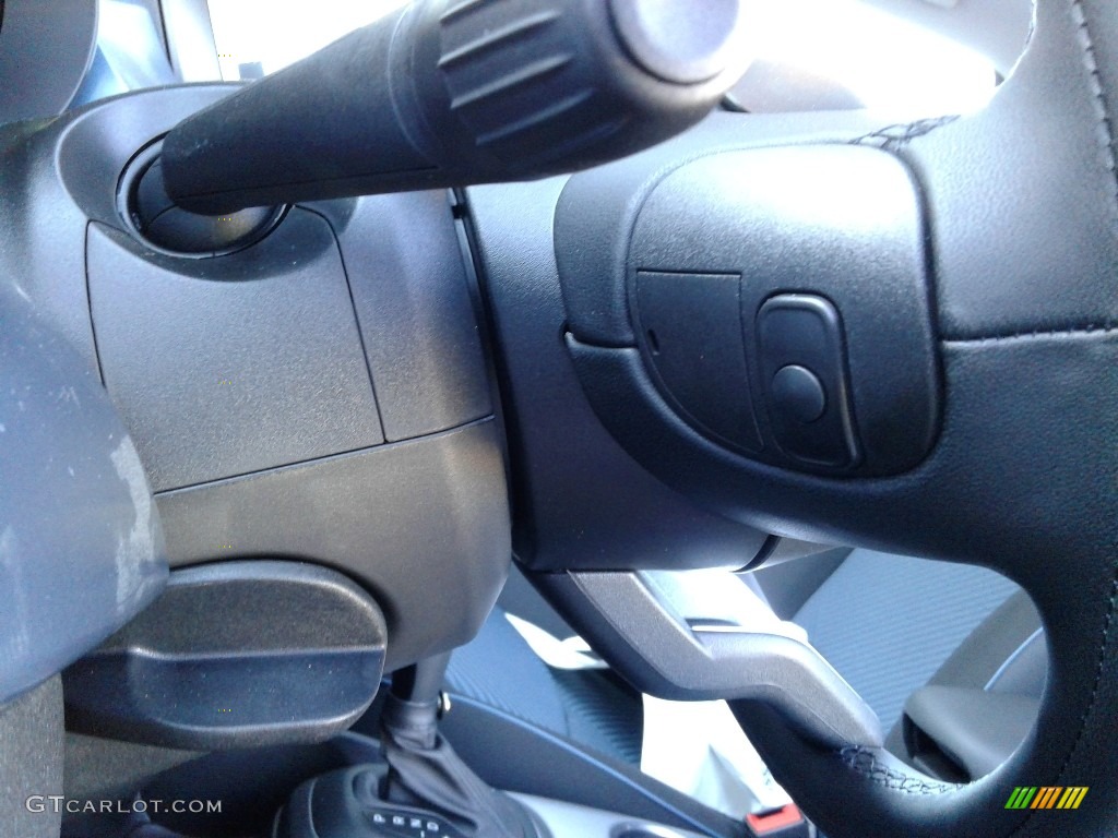2019 500X Blue Sky Edition AWD - Blue Sky Metallic / Black/Blue photo #16