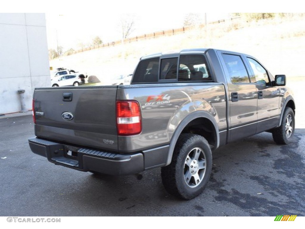 2004 F150 FX4 SuperCrew 4x4 - Dark Shadow Grey Metallic / Heritage Graphite Grey photo #6