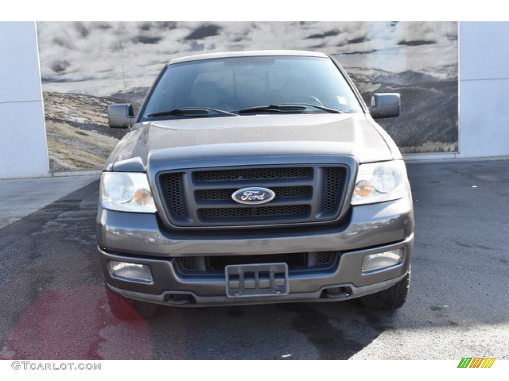 2004 F150 FX4 SuperCrew 4x4 - Dark Shadow Grey Metallic / Heritage Graphite Grey photo #8