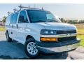 2012 Summit White Chevrolet Express 1500 Cargo Van  photo #1