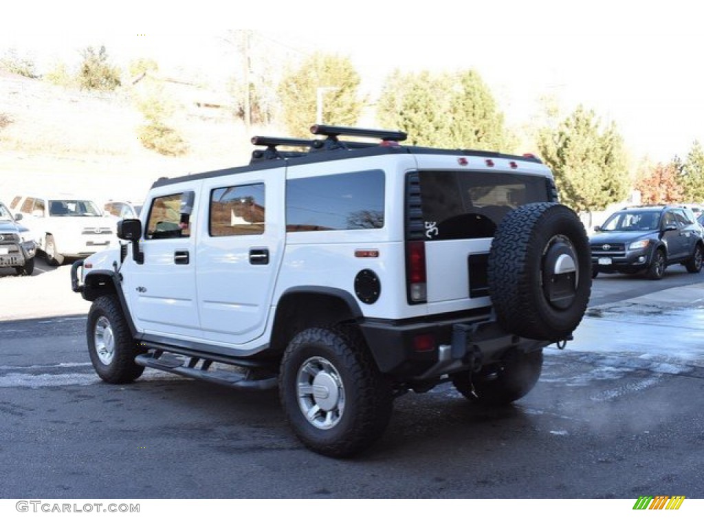 2008 H2 SUV - Birch White / Ebony Black photo #4