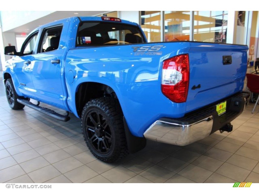 2020 Tundra TSS Off Road CrewMax 4x4 - Voodoo Blue / Black photo #6