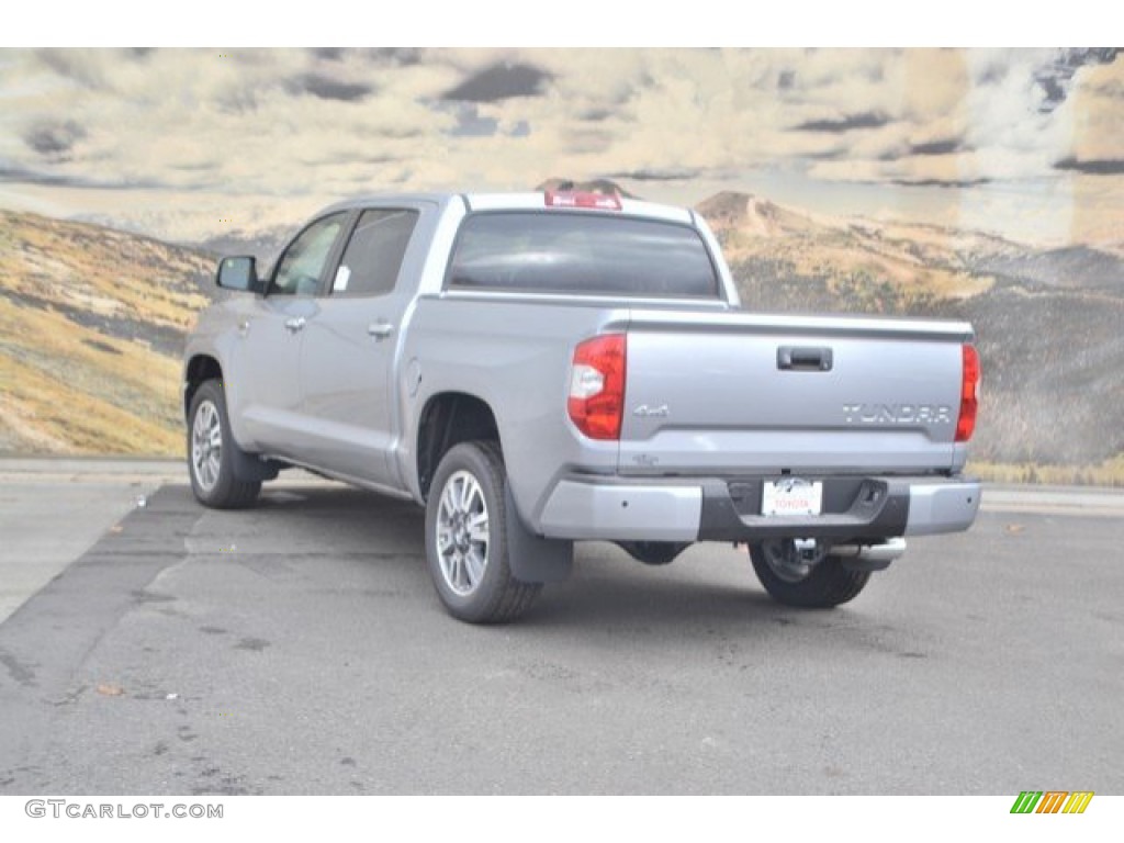 2020 Tundra 1794 Edition CrewMax 4x4 - Silver Sky Metallic / 1794 Edition Brown/Black photo #3