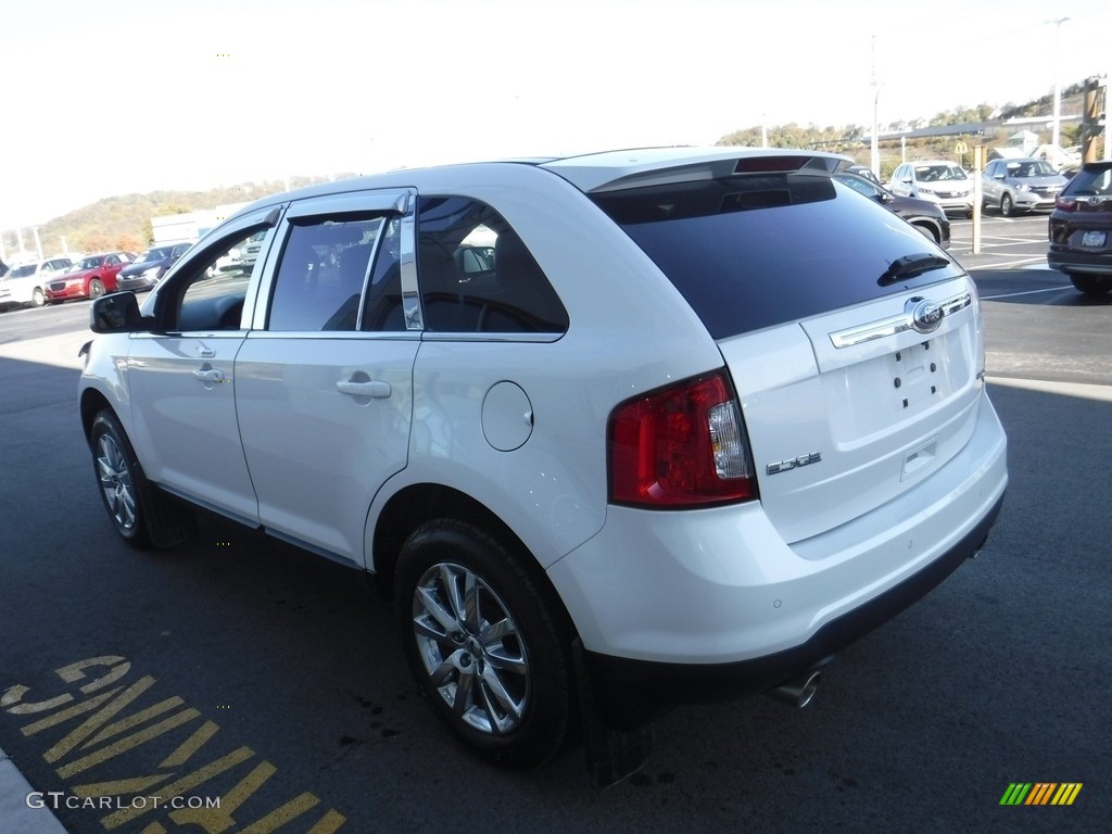 2011 Edge Limited AWD - White Platinum Tri-Coat / Medium Light Stone photo #8