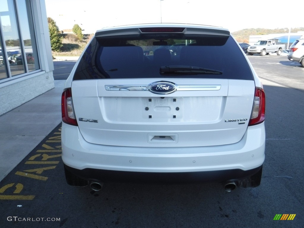2011 Edge Limited AWD - White Platinum Tri-Coat / Medium Light Stone photo #9