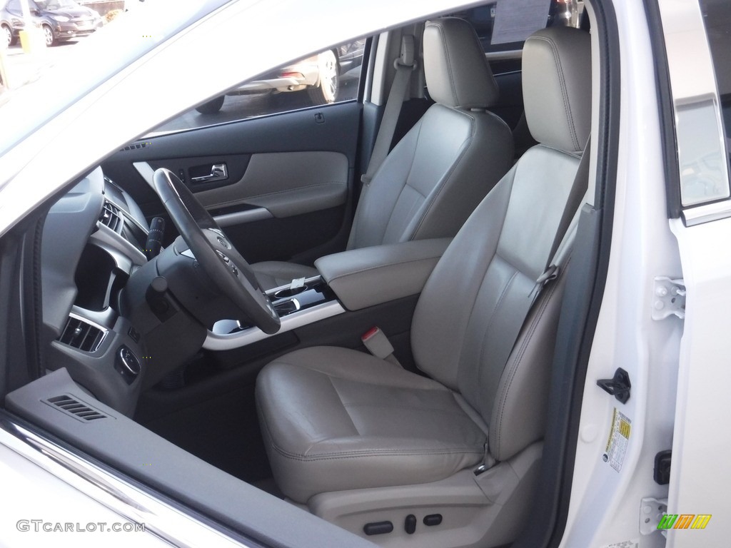 2011 Edge Limited AWD - White Platinum Tri-Coat / Medium Light Stone photo #16