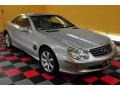 2003 Brilliant Silver Metallic Mercedes-Benz SL 500 Roadster  photo #1