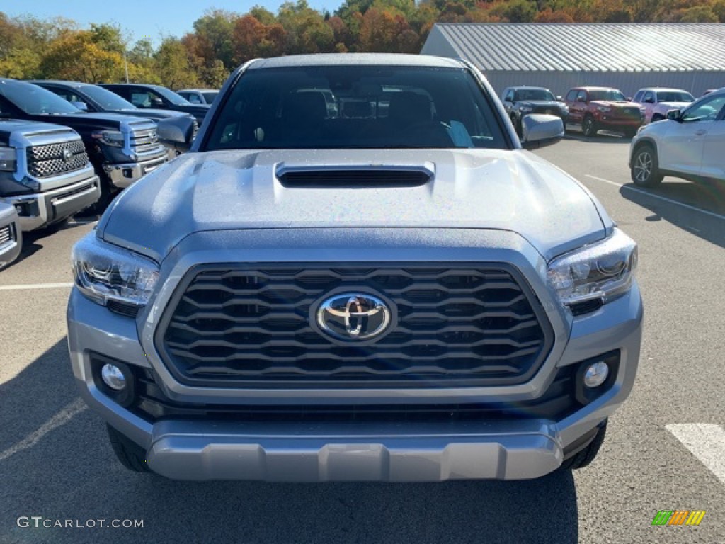 2020 Tacoma TRD Sport Double Cab 4x4 - Silver Sky Metallic / TRD Cement/Black photo #2
