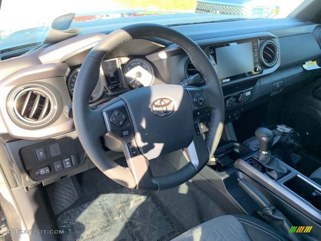 2020 Tacoma TRD Sport Double Cab 4x4 - Silver Sky Metallic / TRD Cement/Black photo #5