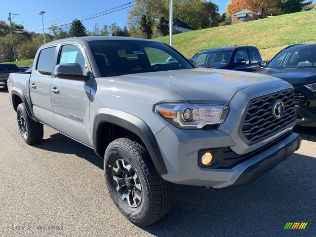 2020 Tacoma TRD Off Road Double Cab 4x4 - Cement / TRD Cement/Black photo #1