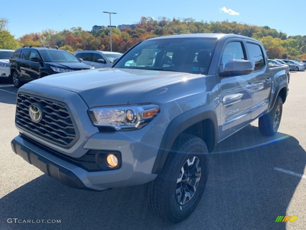2020 Tacoma TRD Off Road Double Cab 4x4 - Cement / TRD Cement/Black photo #3