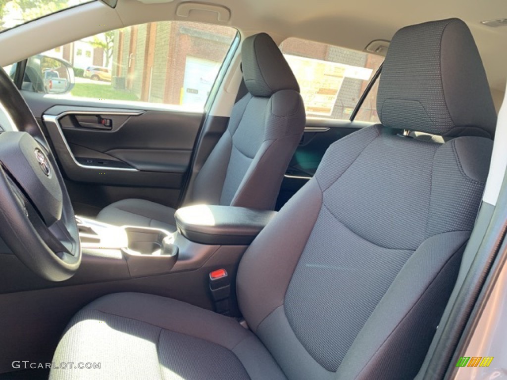 Black Interior 2020 Toyota RAV4 LE AWD Photo #135760923