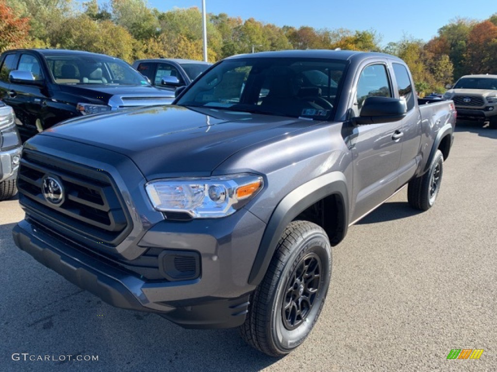 2020 Tacoma SX Double Cab 4x4 - Magnetic Gray Metallic / Cement photo #3