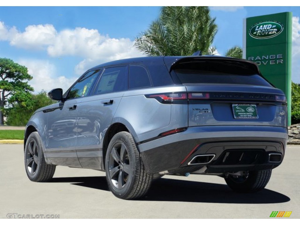 2020 Range Rover Velar R-Dynamic S - Byron Blue Metallic / Ebony/Ebony photo #3