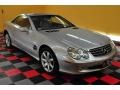 2003 Brilliant Silver Metallic Mercedes-Benz SL 500 Roadster  photo #18