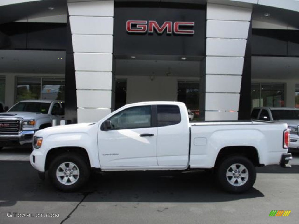 Summit White 2020 GMC Canyon Extended Cab Exterior Photo #135763184