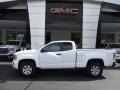 2020 Summit White GMC Canyon Extended Cab  photo #2