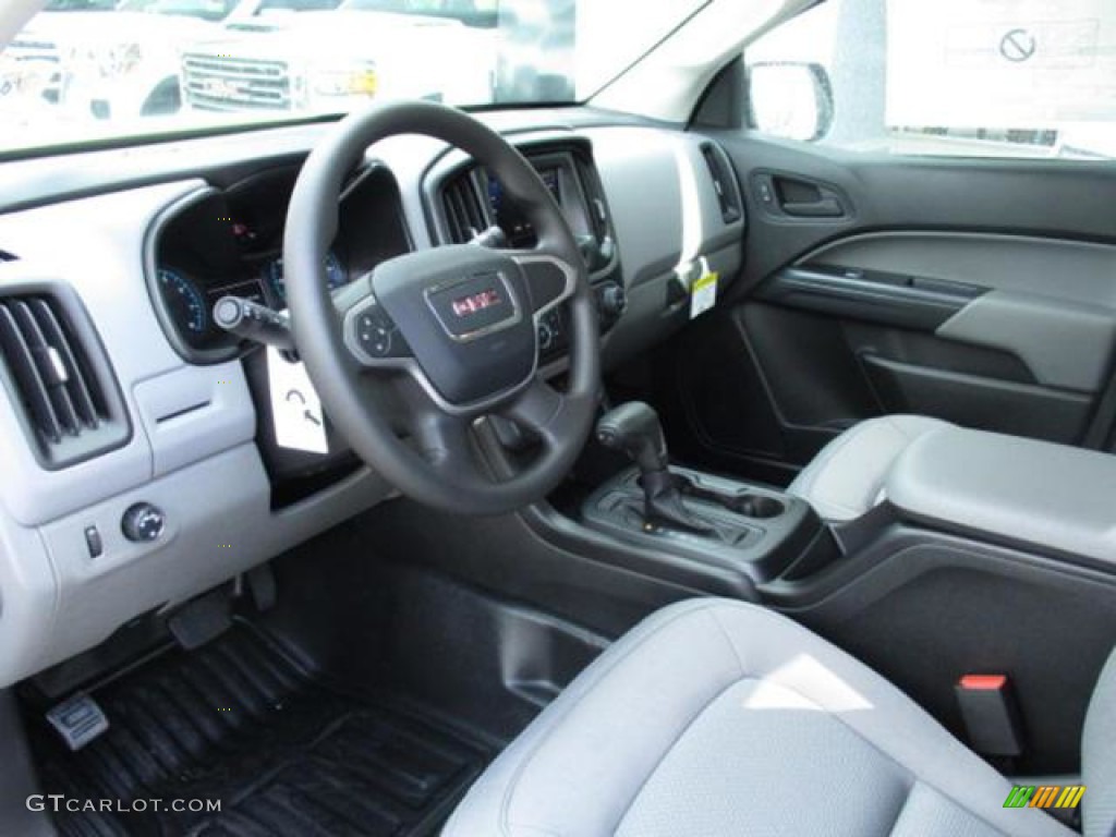 Jet Black/Dark Ash Interior 2020 GMC Canyon Extended Cab Photo #135763199