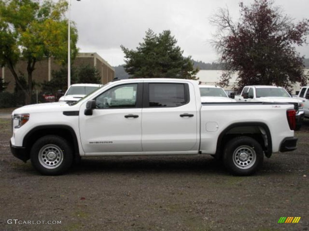 Summit White 2019 GMC Sierra 1500 Crew Cab 4WD Exterior Photo #135763482