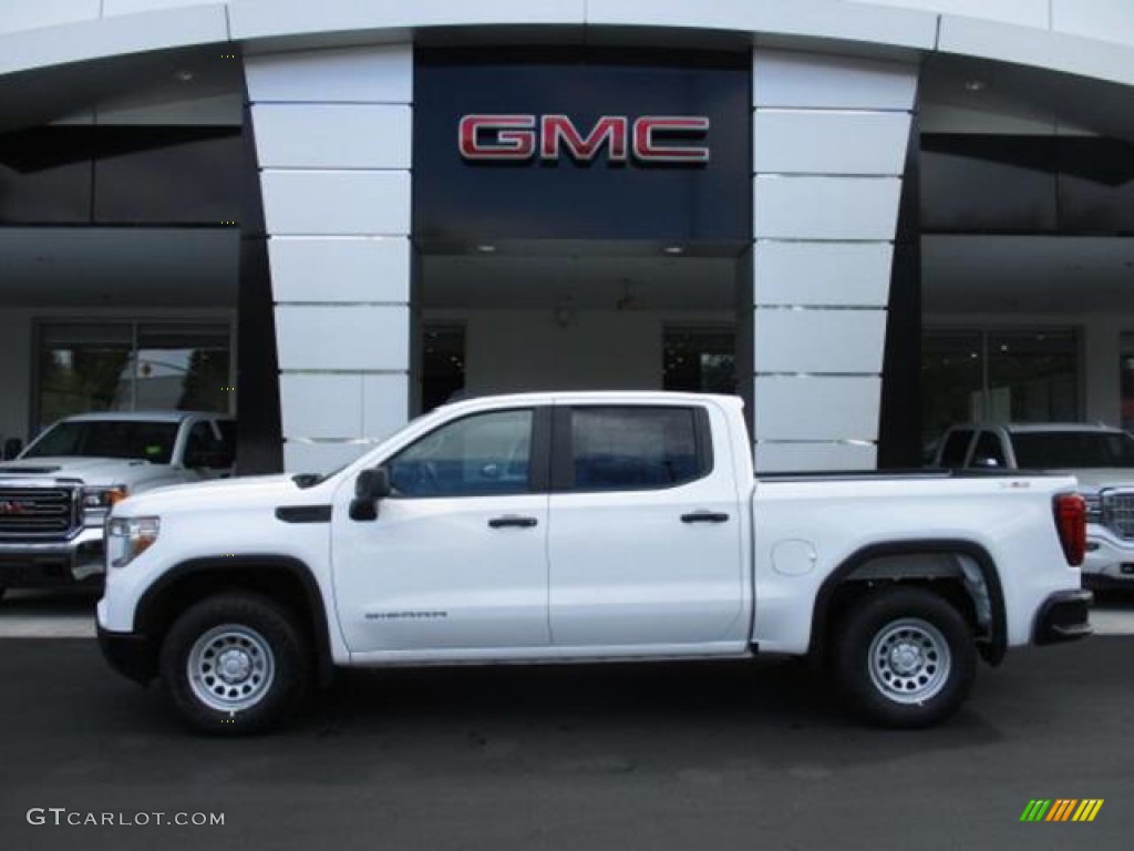 Summit White 2019 GMC Sierra 1500 Crew Cab 4WD Exterior Photo #135763562