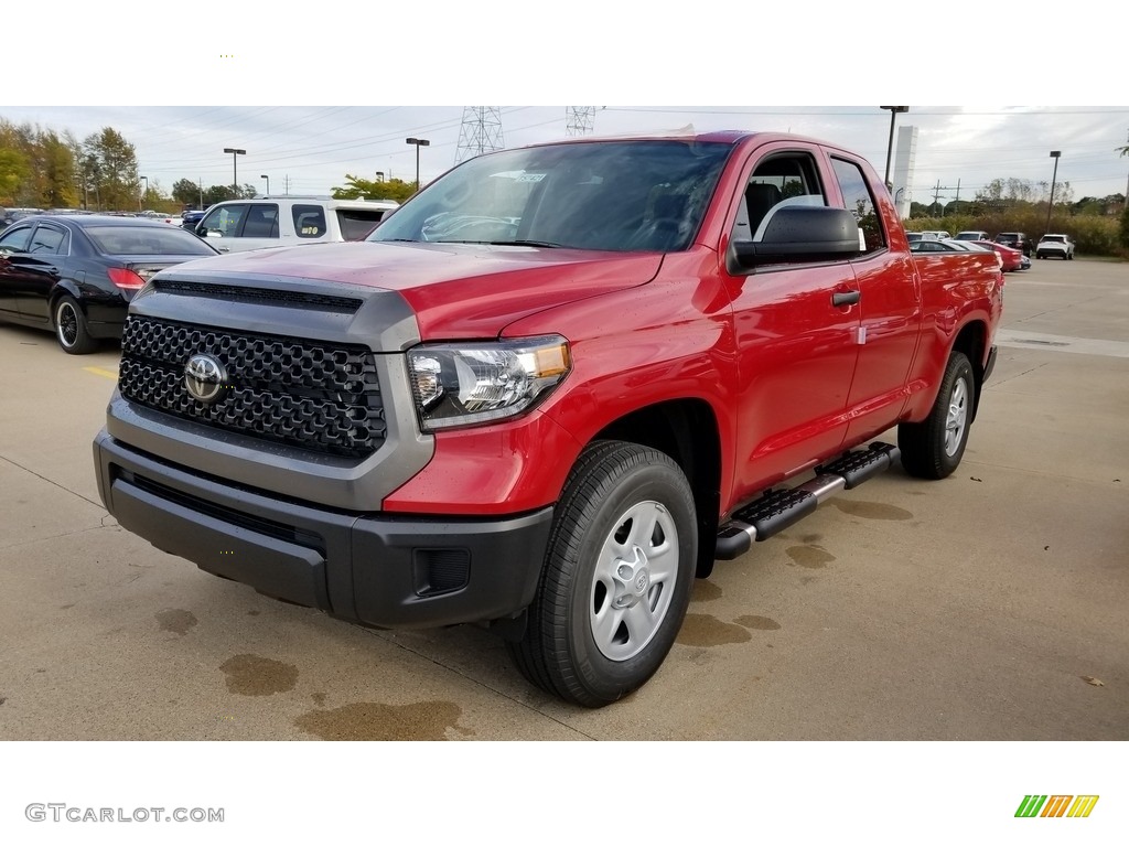 2020 Tundra SR5 Double Cab 4x4 - Barcelona Red Metallic / Graphite photo #1