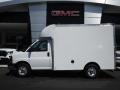 Summit White - Savana Cutaway 3500 Commercial Moving Truck Photo No. 2