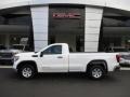 2019 Summit White GMC Sierra 1500 Regular Cab  photo #2