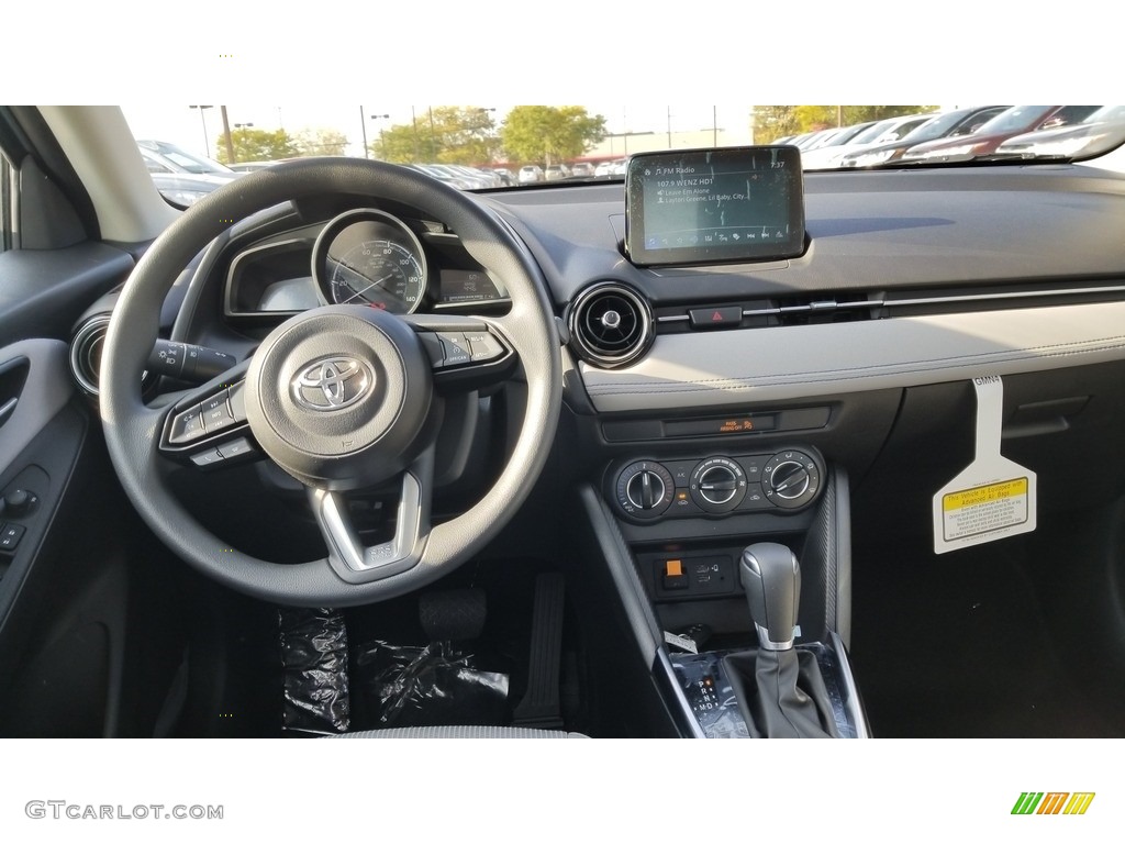 2020 Toyota Yaris LE Hatchback Gray Dashboard Photo #135764297